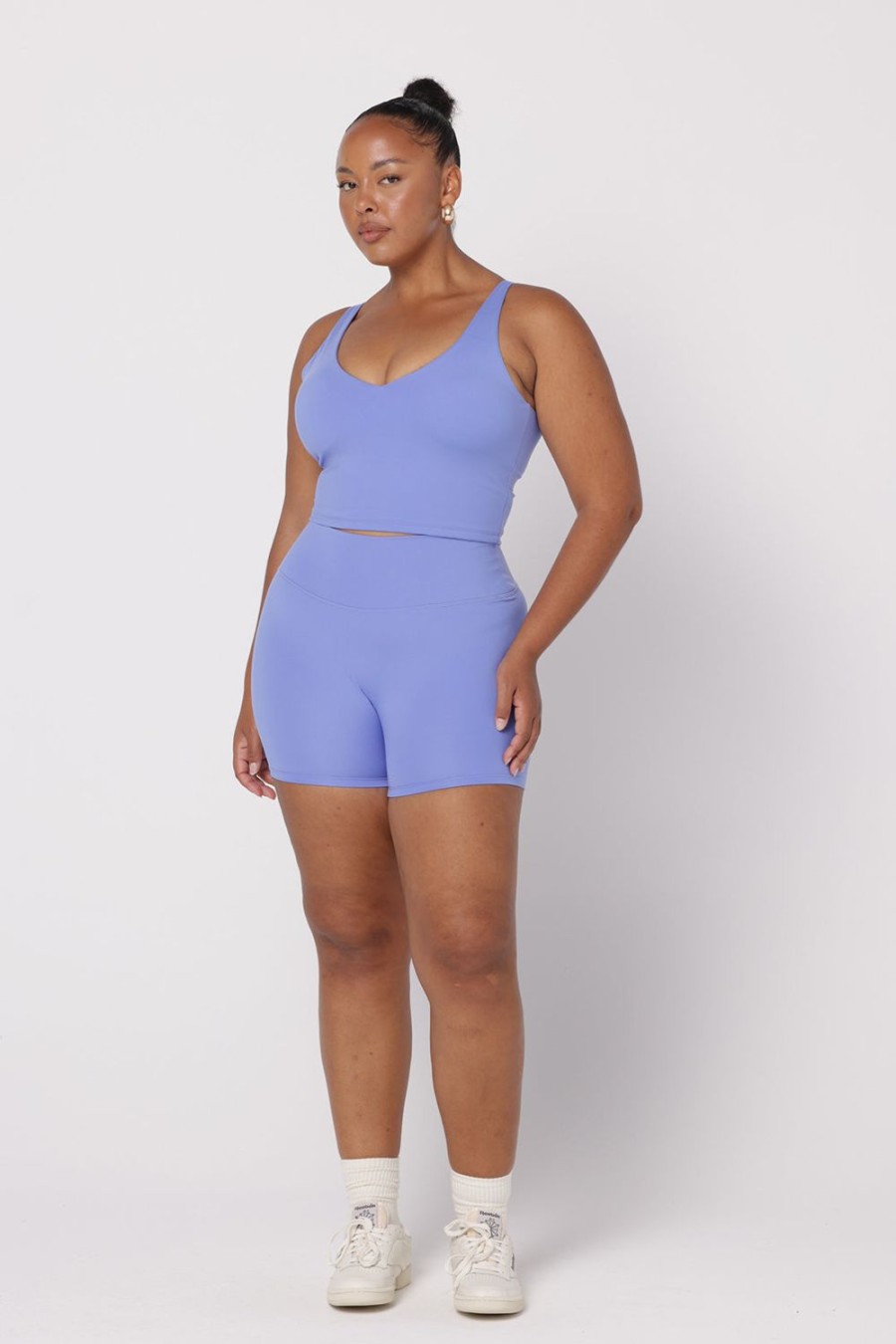 Clothing SASKI | Sculpt Crop | Periwinkle