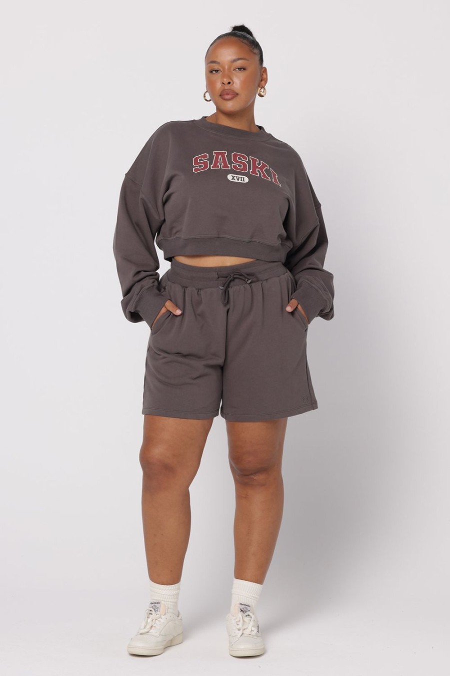 Clothing SASKI | Sweat Shorts | Slate