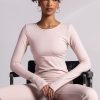 Clothing SASKI | Fitted Long Sleeve | Blush