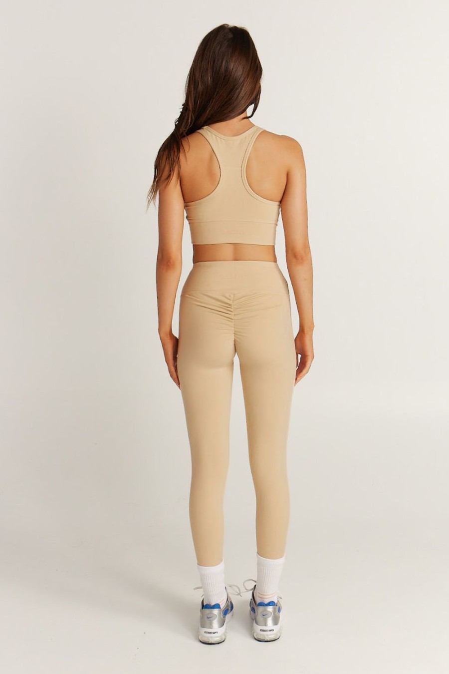 Clothing SASKI | Earth Scrunch Leggings | Sand