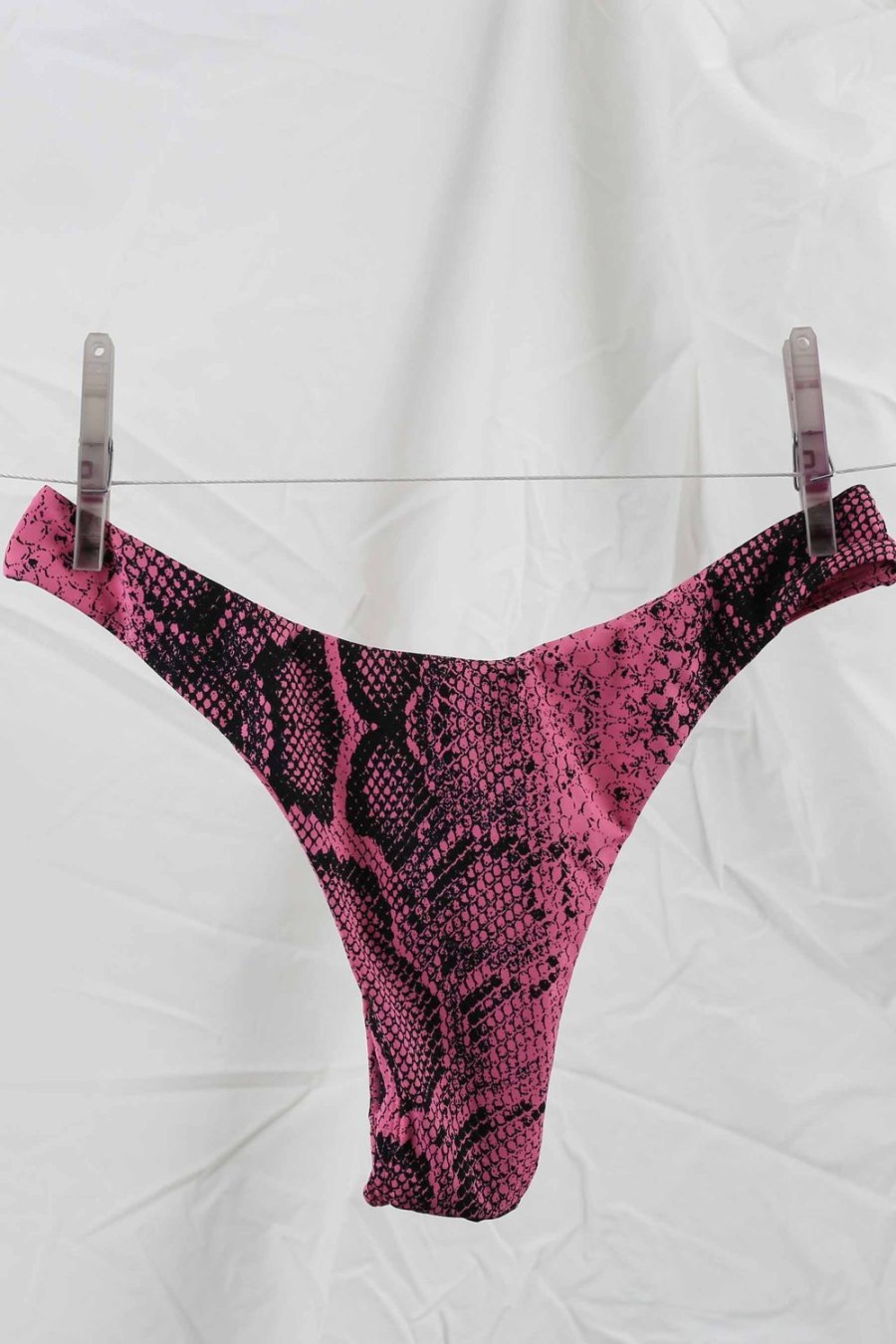 Clothing SASKI | Niko Bottoms | Pink Snake