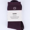 Accessories SASKI | Crew Socks | Burgundy