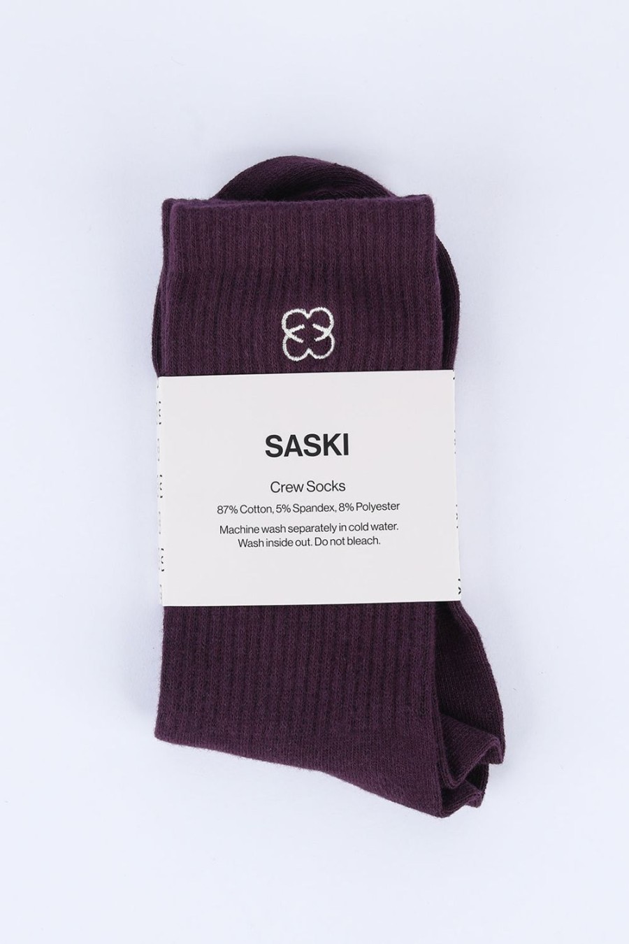 Accessories SASKI | Crew Socks | Burgundy