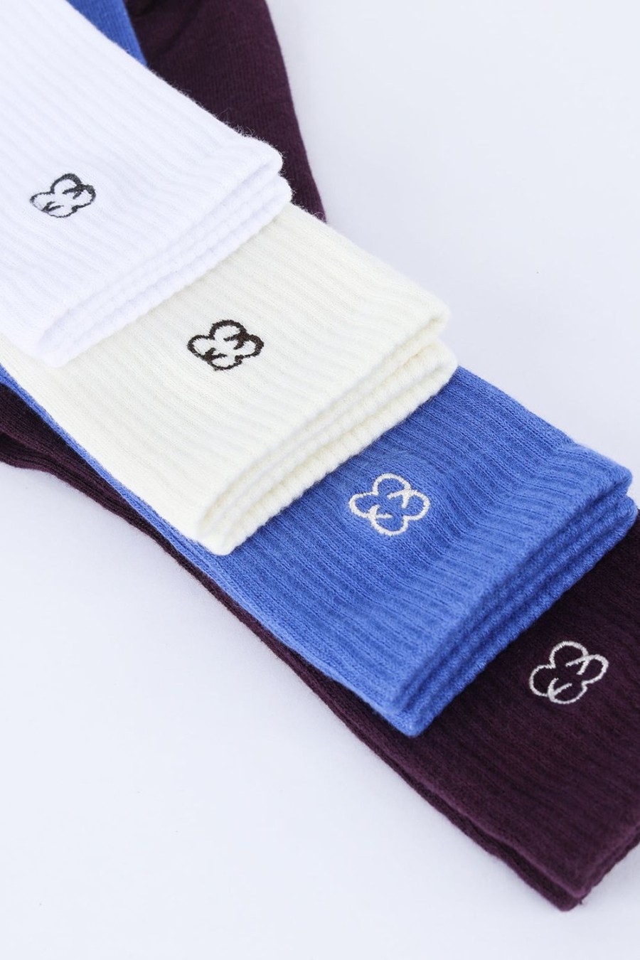 Accessories SASKI | Crew Socks | Burgundy