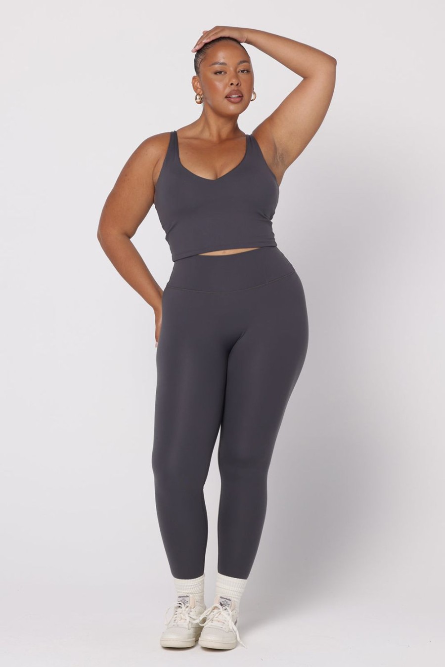 Clothing SASKI | Core Leggings | Slate