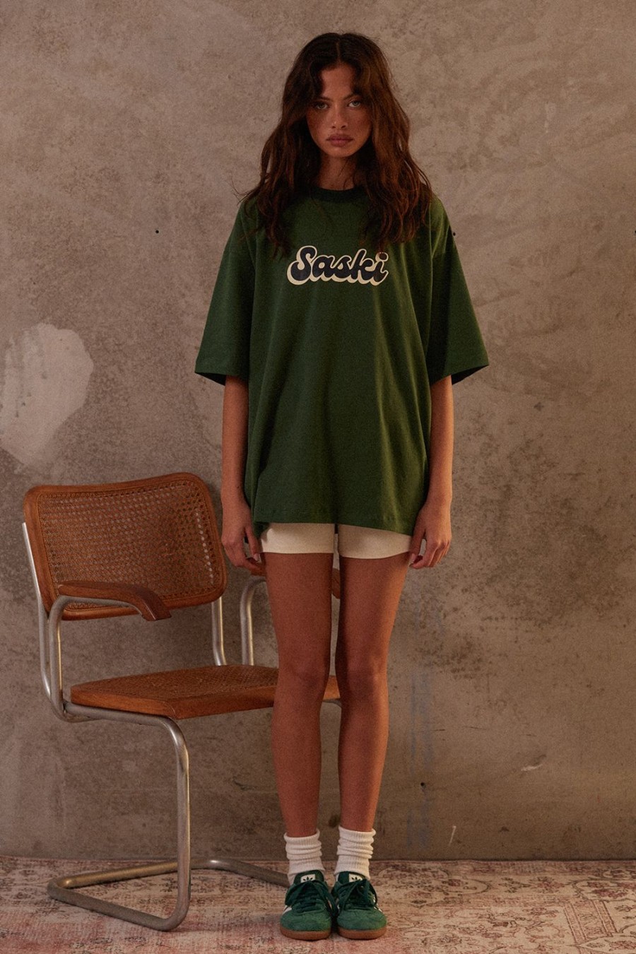 Clothing SASKI | Oversized T-Shirt | Forest