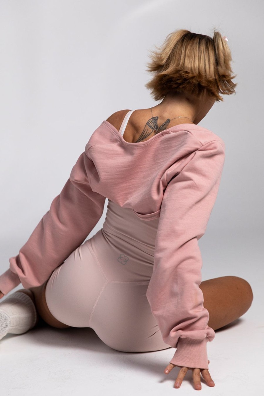 Clothing SASKI | Slouch Bolero | Blush