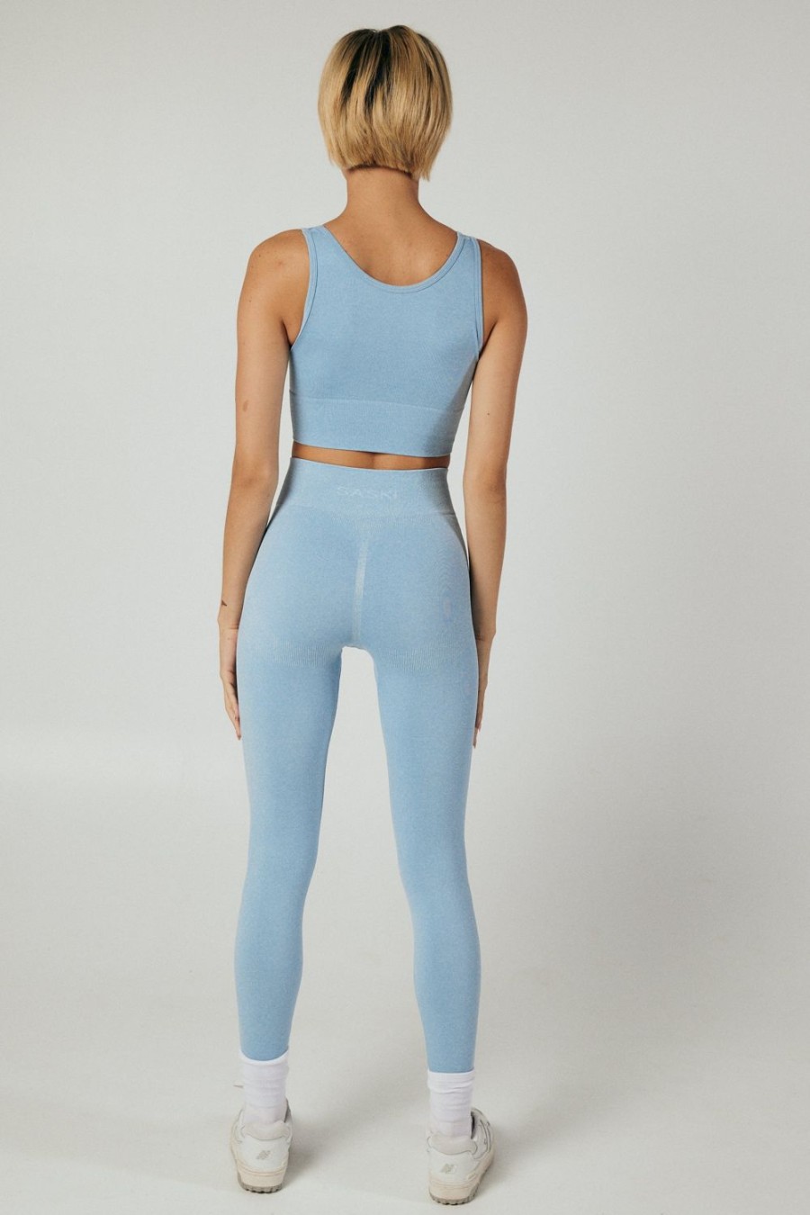 Clothing SASKI | Seamless Leggings | Sky