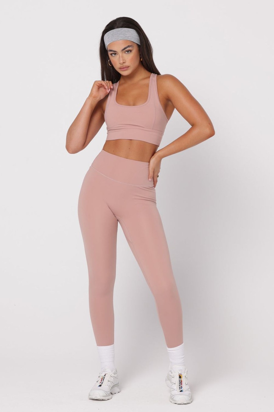 Clothing SASKI | Core Sports Bra | Dusty Pink