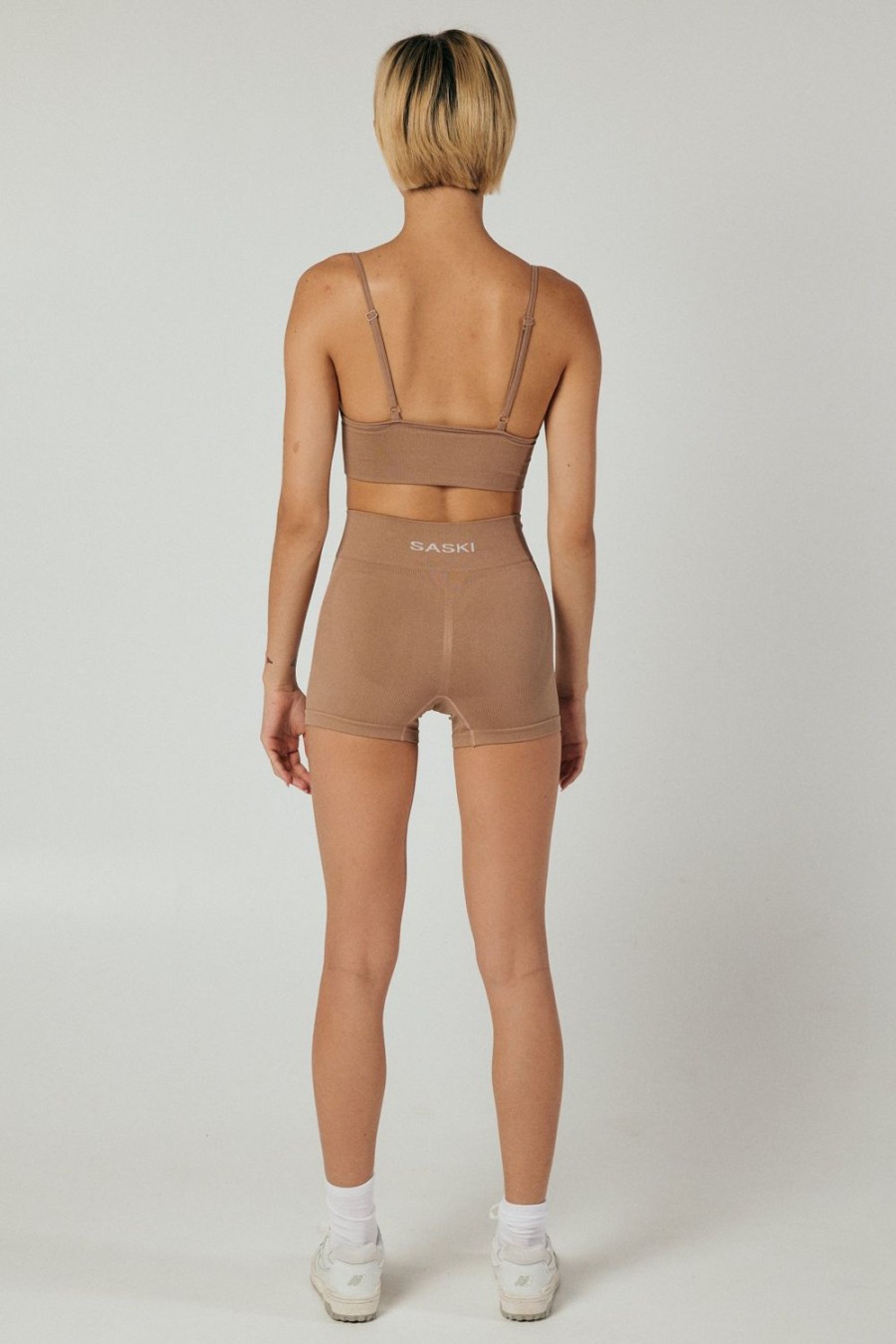 Clothing SASKI | Seamless Booty Shorts | Fawn