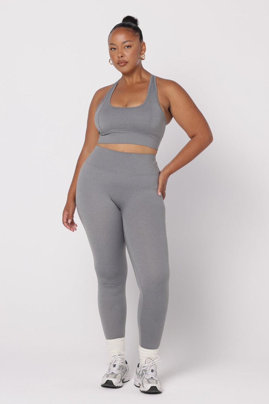 Clothing SASKI | Core Leggings | Charcoal