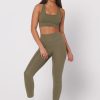 Clothing SASKI | Core Sports Bra | Khaki