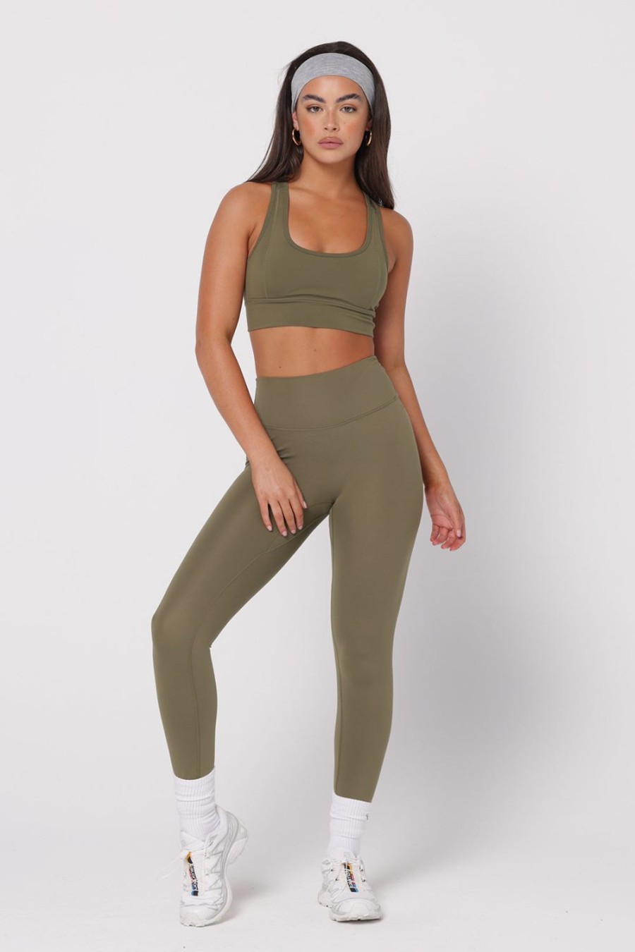 Clothing SASKI | Core Sports Bra | Khaki